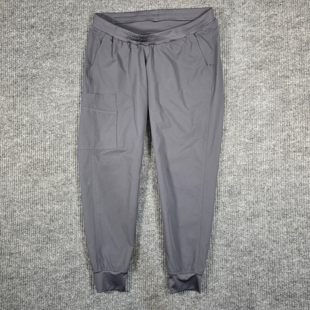 Carhartt Force Gray‎ Jogger Pants Womens Small Utility Workwear Elastic Waist